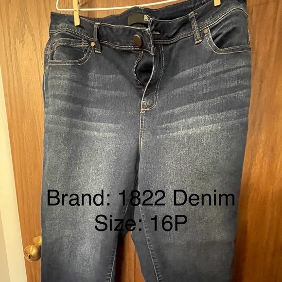 1822 Denim Pants - Dark blue jeans